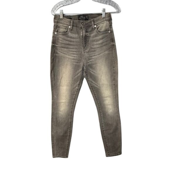 LUCKY BRAND Granite Steel OLIVIA SKINNY  Jeans Women’s Size 6 / 28 - Picture 1 of 7